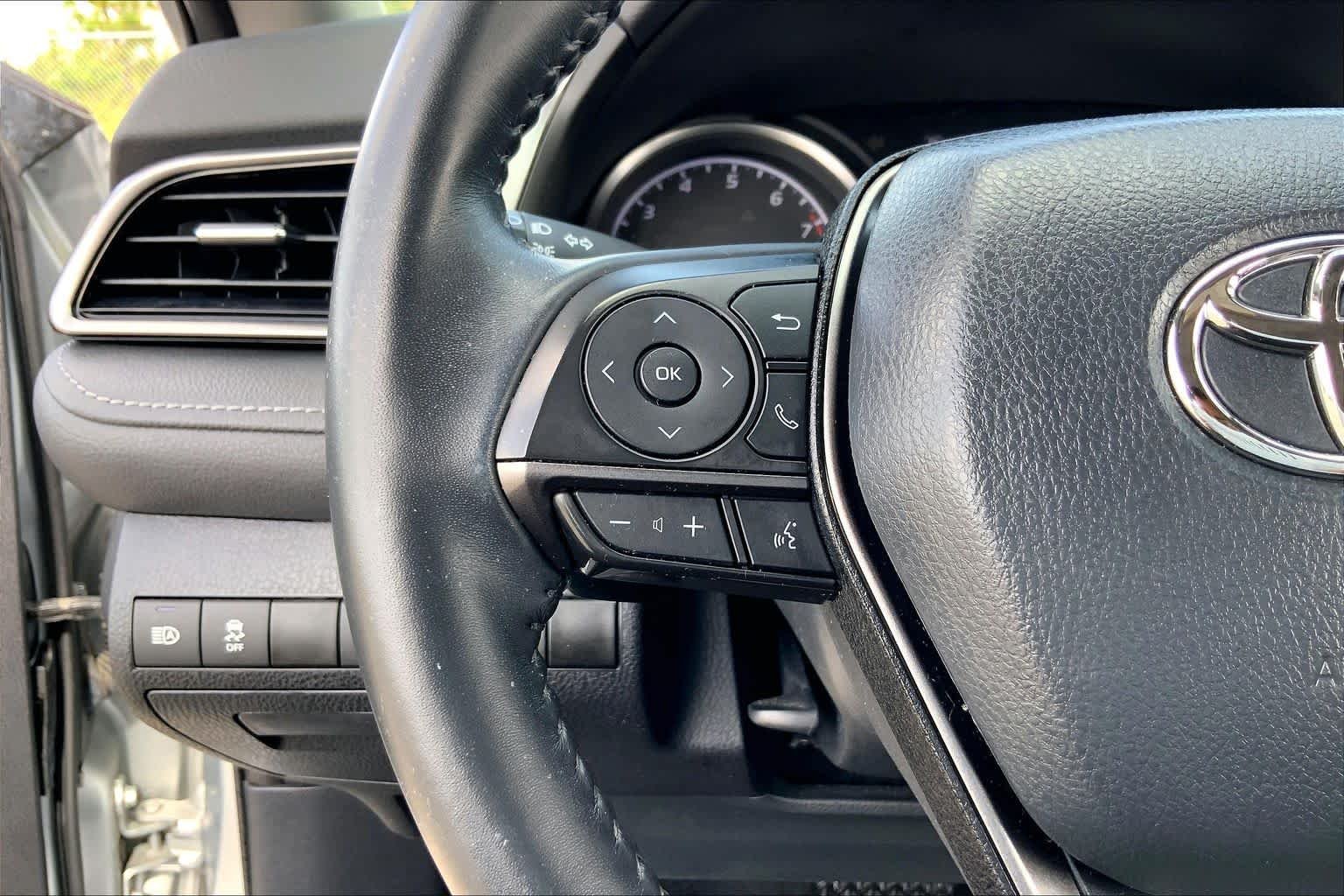 Used 2023 Celestial Silver Metallic Toyota SE image 23