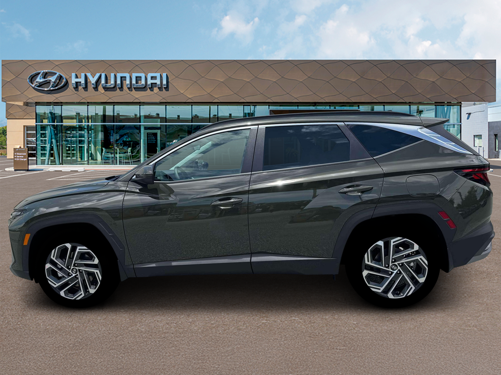 New 2026 Green Hyundai SEL Plus FWD image 3