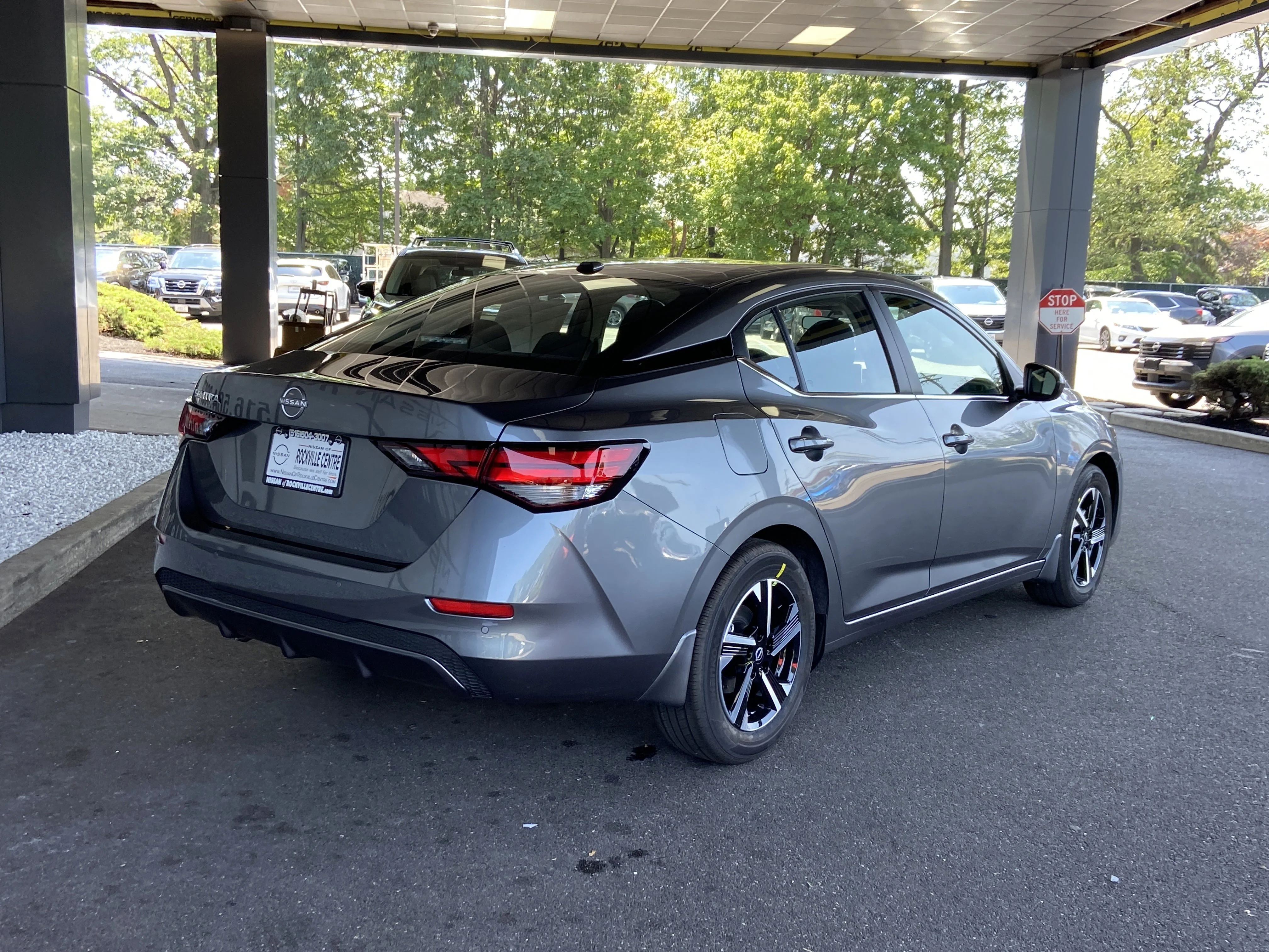 New 2025 Gun Metallic Nissan SV image 4