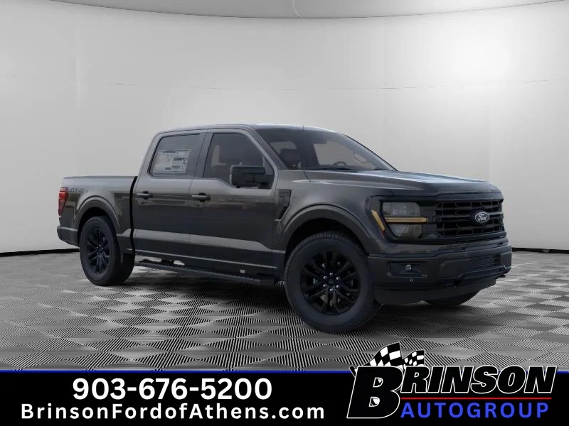 New 2026 Agate Black Metallic Ford XLT image 7