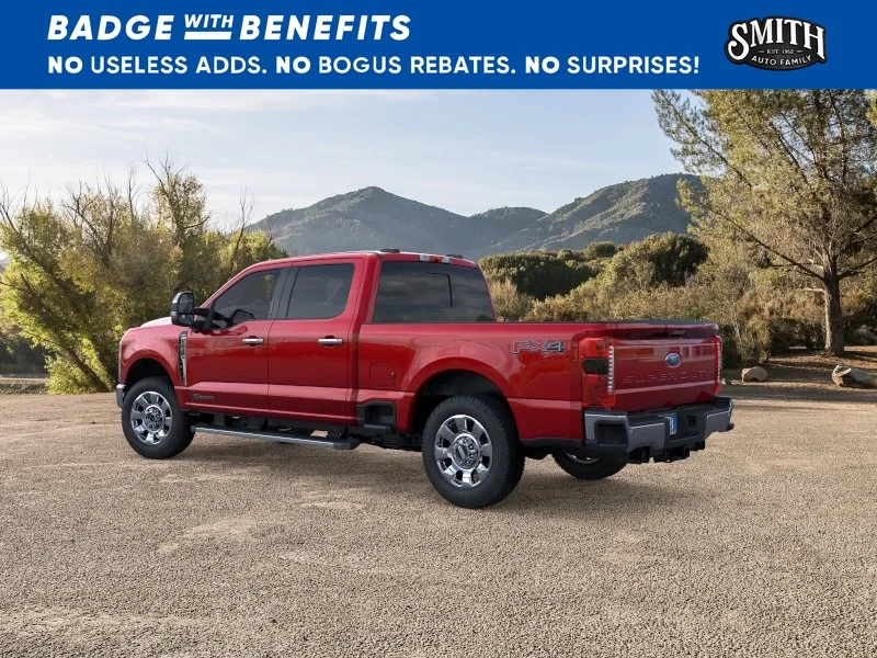New 2026 Ruby Red Metallic Tinted Clearcoat Ford F-250® Lariat® image 5