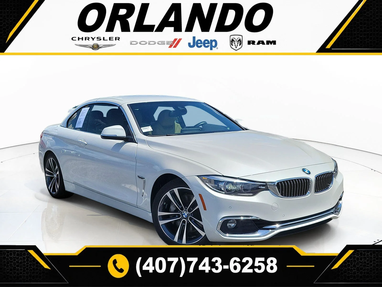 Used 2020 Mineral White Metallic BMW 430i image 1