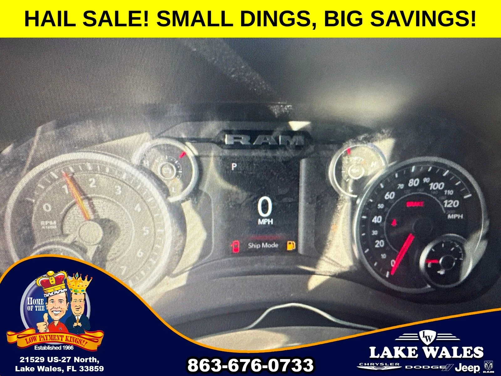 Used 2025 White Ram Big Horn image 5