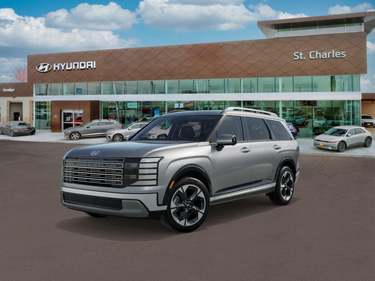 New 2027 Silver Hyundai Limited 7P image 1