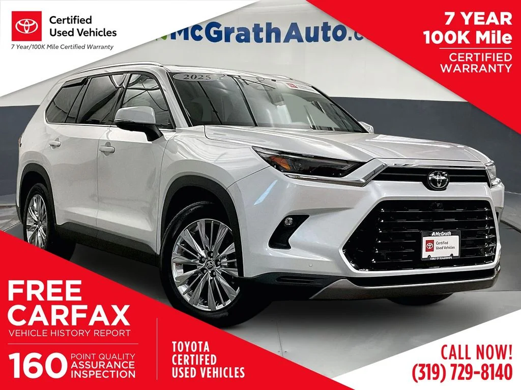 Certified Used 2025 Beige Toyota Platinum image 1