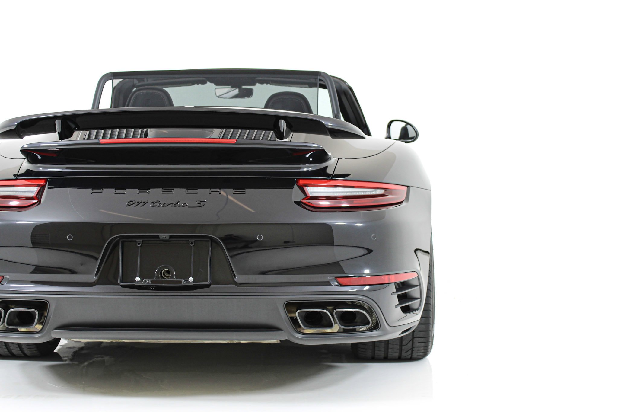 Used 2019 Black Porsche Turbo S Cabriolet image 26