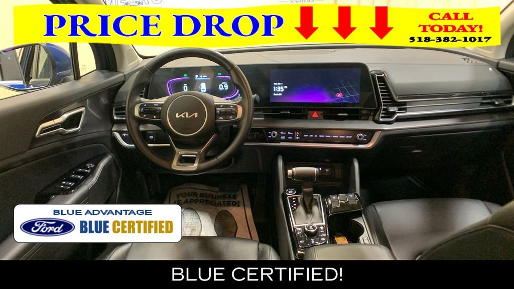 Certified Used 2025 Sapphire Blue Kia EX image 22