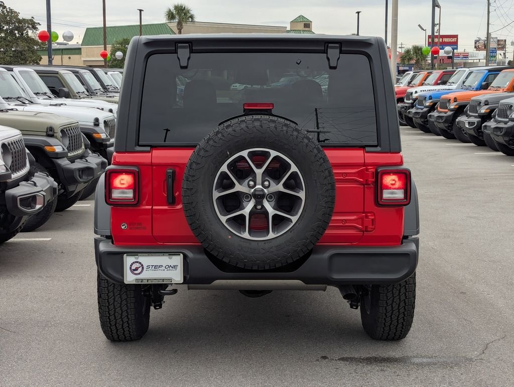New 2026 Firecracker Red Clear-Coat Exterior Paint Jeep Sport S image 6