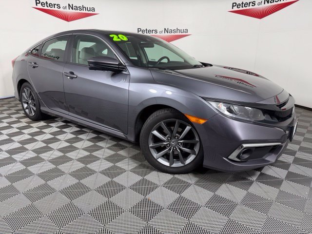 Certified Used 2020 Modern Steel Metallic Honda EX image 1