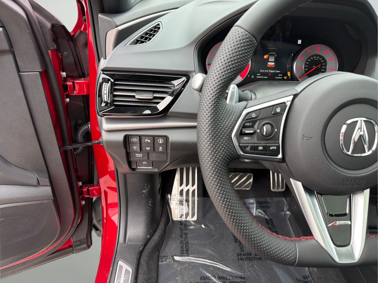 New 2026 Performance Red Pearl Acura A-Spec Advance Package image 13