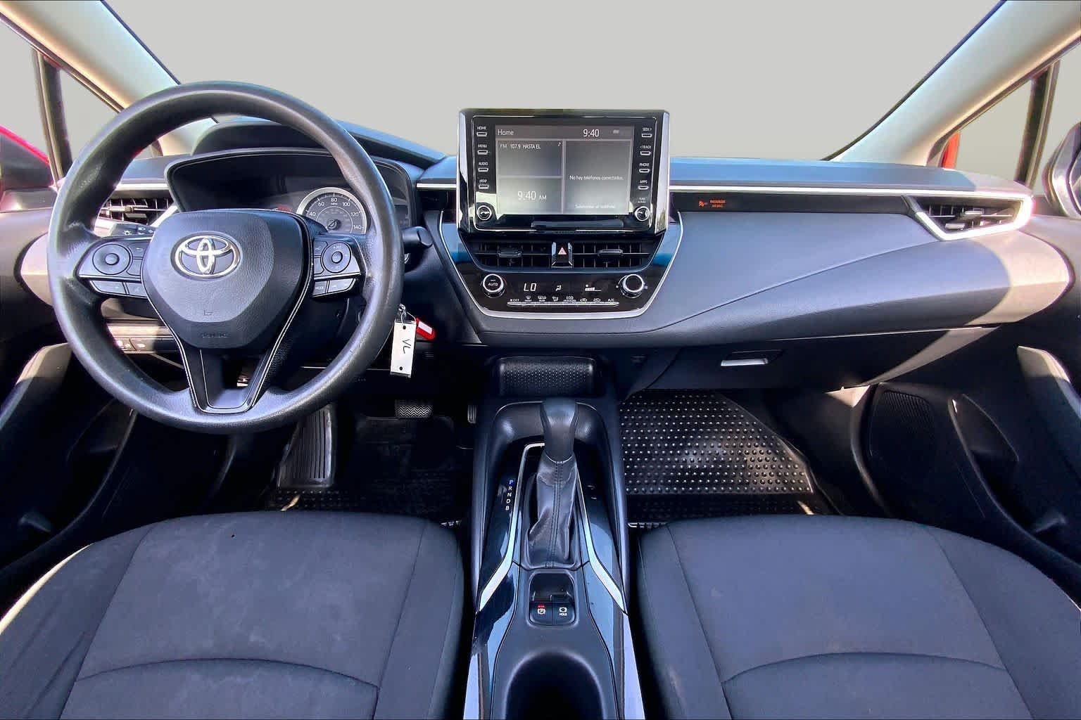 Used 2020 Barcelona Red Metallic Toyota LE image 15