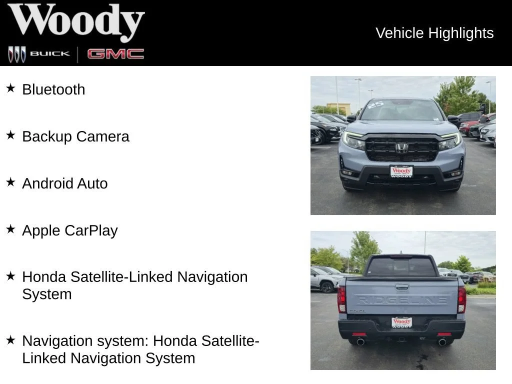 2025 Honda Ridgeline Black Edition - Photo 3