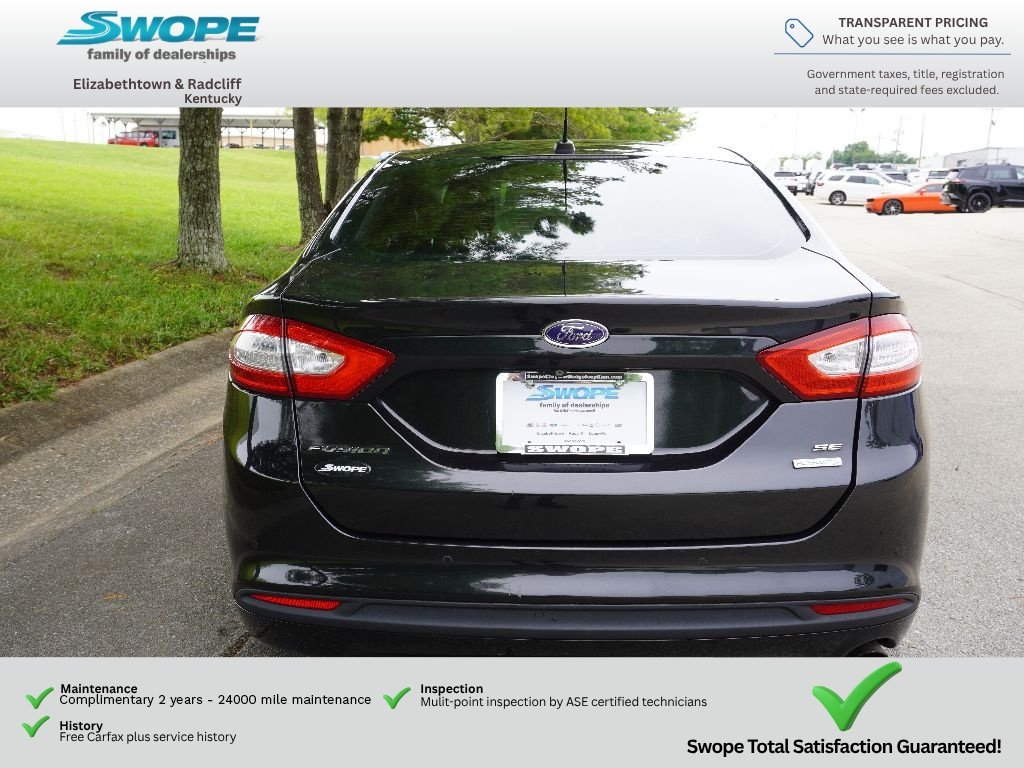 Used 2015 Tuxedo Black Ford SE image 4