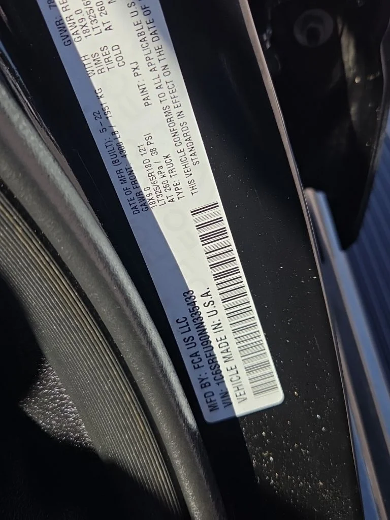 Used 2022 Black Ram TRX image 32