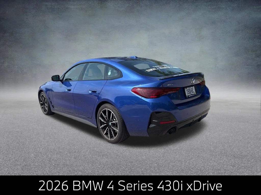 Certified Used 2026 Blue BMW 430i xDrive Gran Coupe image 3