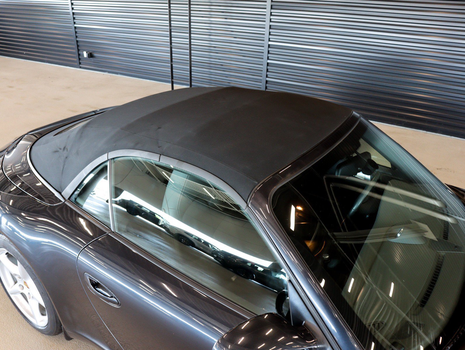 Used 2006 Atlas Grey Metallic Porsche Cabriolet Carrera S w/6-speed manual trans image 27