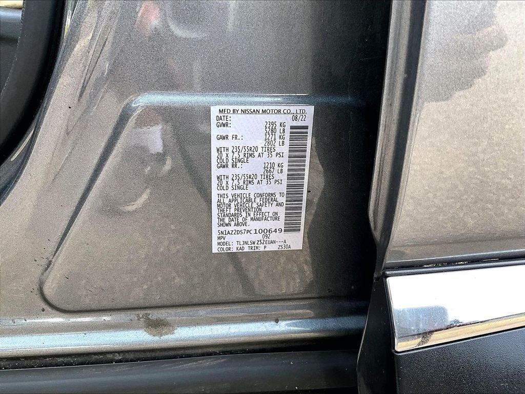 Certified Used 2023 Gray Nissan Platinum image 35