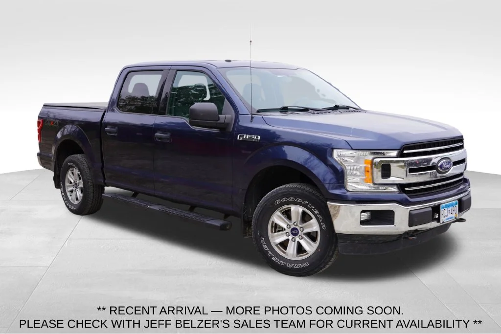 Used 2018 Blue Ford XLT image 1