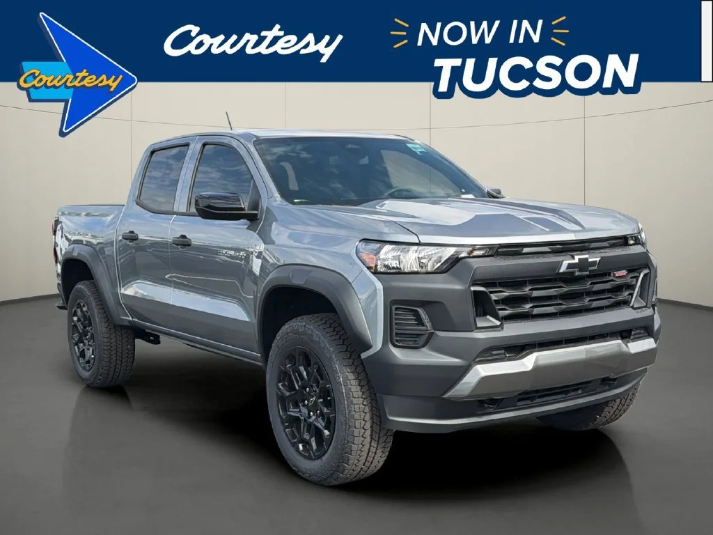New 2026 Sterling Gray Metallic Chevrolet Trail Boss image 1