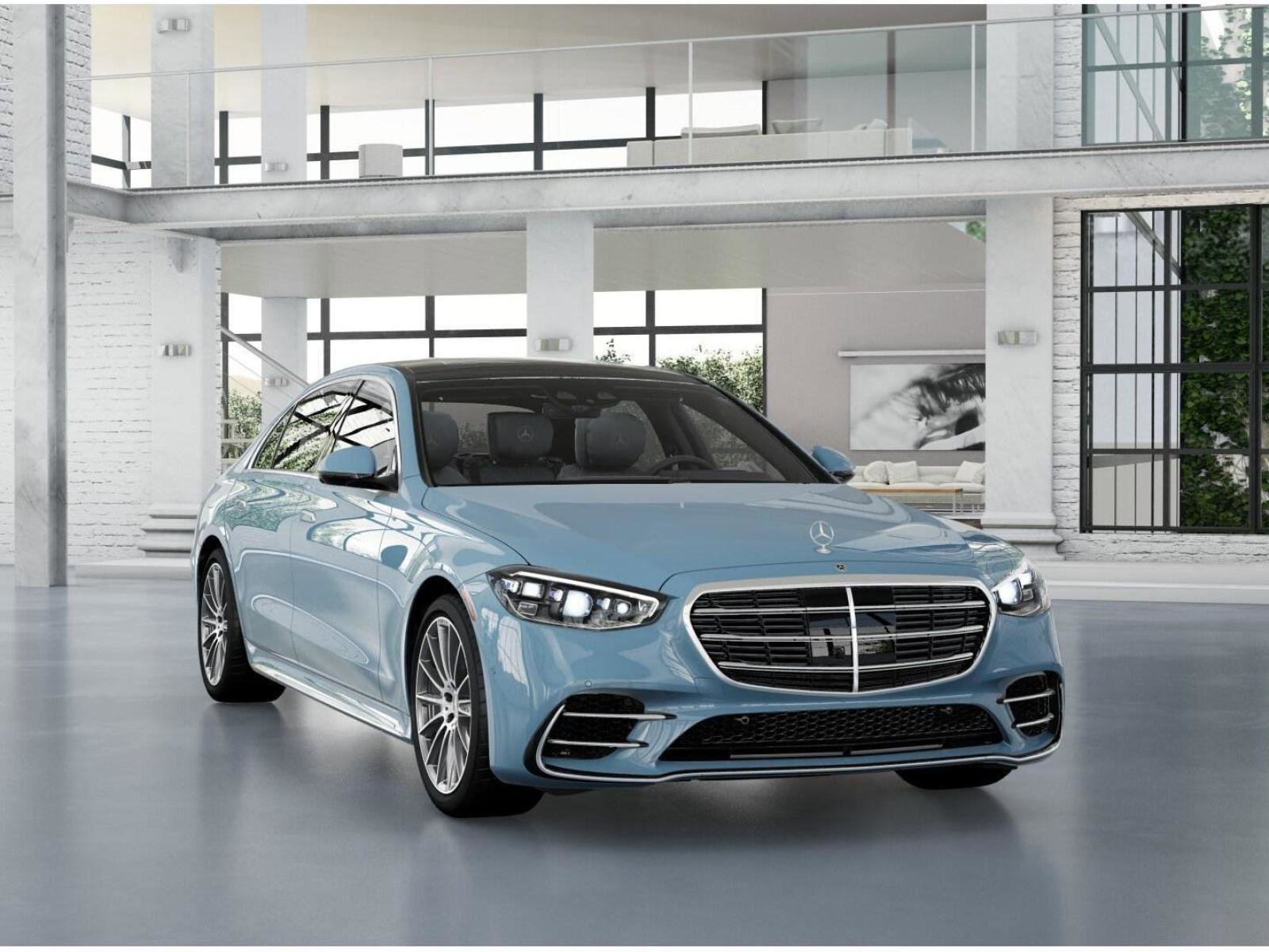 New 2026 MANUFAKTUR China Blue Mercedes-Benz S 580 image 8