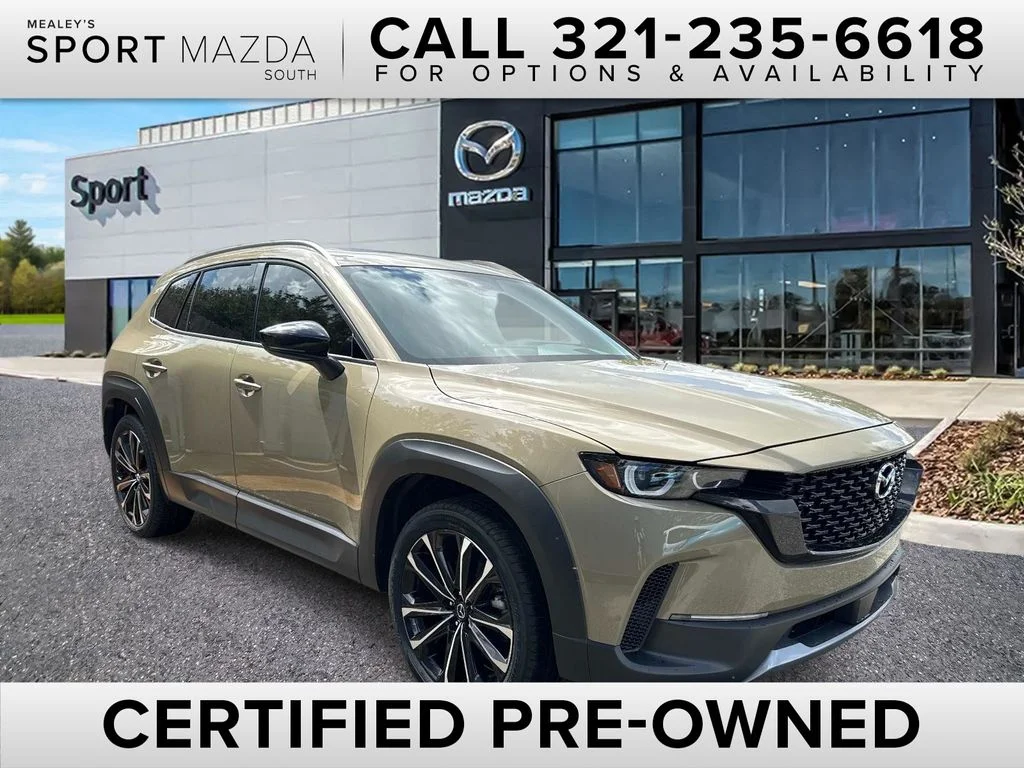 Certified Used 2024 Beige/tan Mazda 2.5 Turbo Premium Package image 1