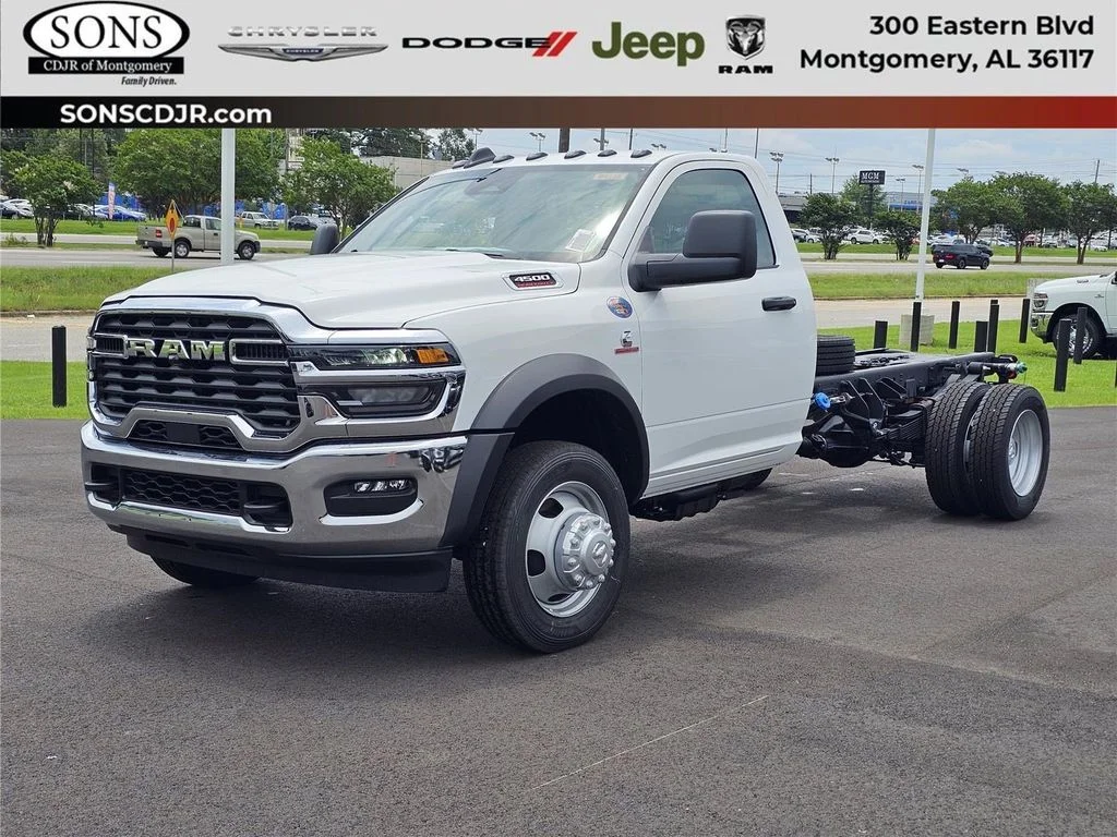 New 2026 Bright White Clearcoat RAM Tradesman image 1