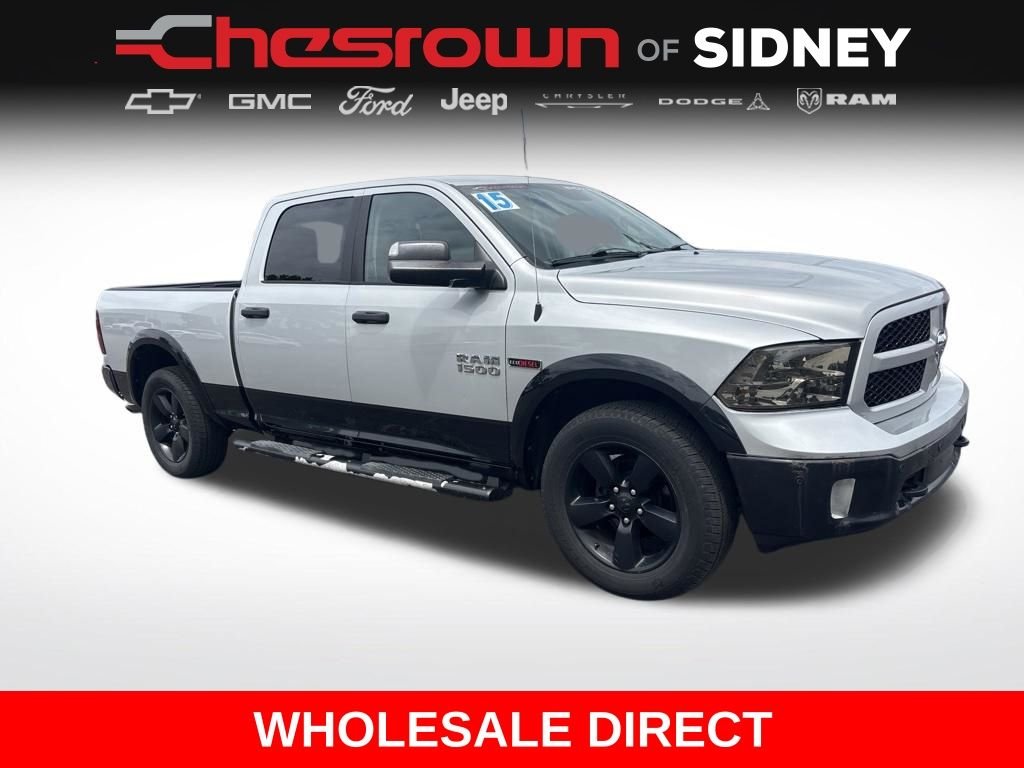 Used 2015 Bright Silver Clearcoat Metallic Ram Outdoorsman image 7
