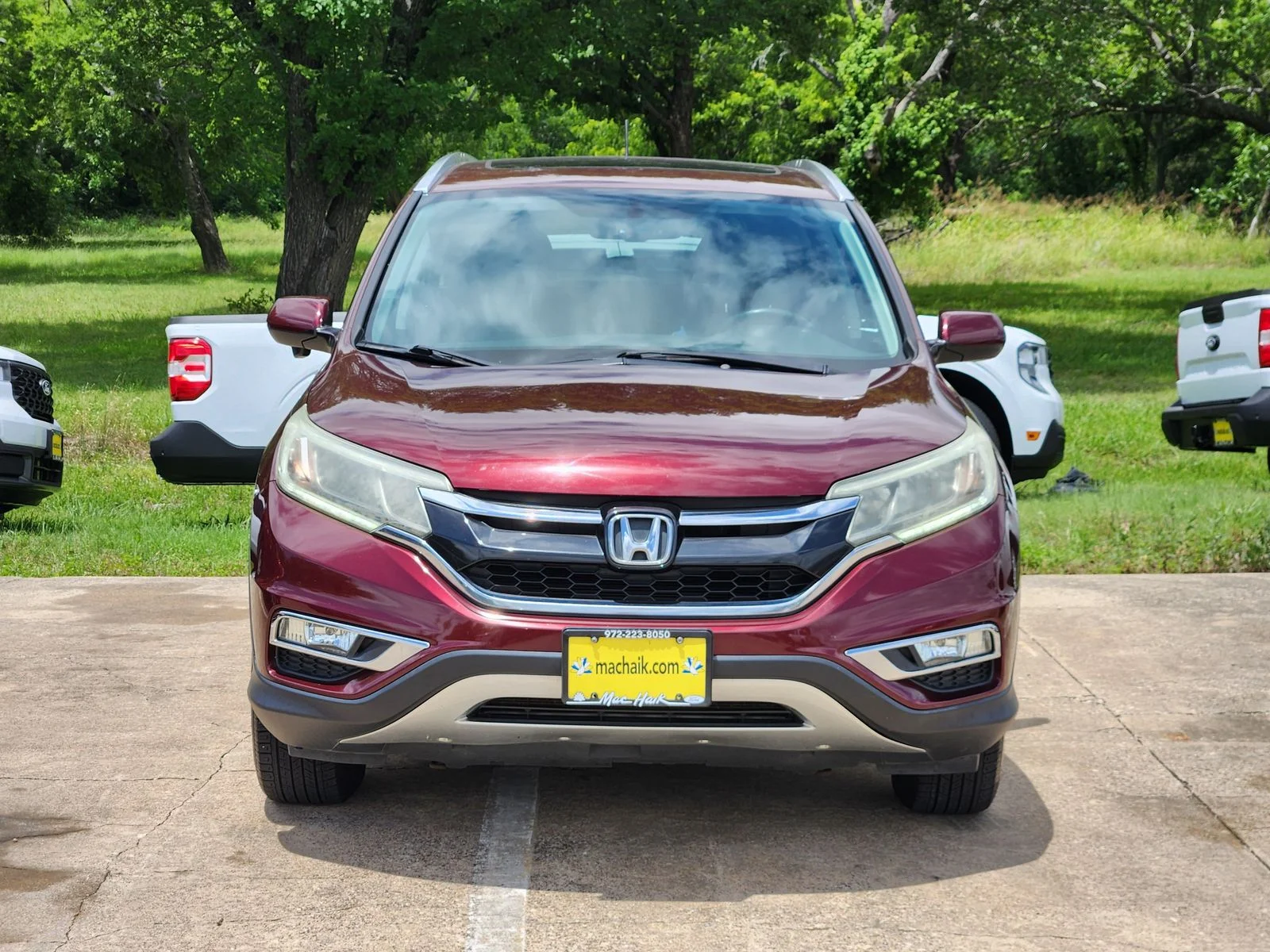 Used 2015 Red Honda EX-L image 2