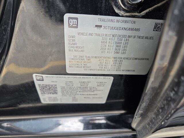 Used 2022 Onyx Black GMC Denali image 37