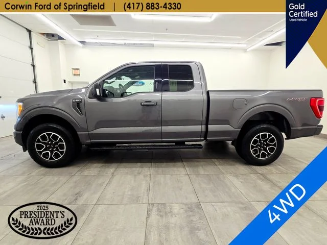 Certified Used 2022 Gray Metallic Ford XLT image 2