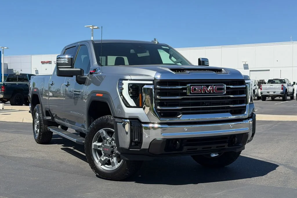 New 2026 Sterling Metallic GMC SLT image 1