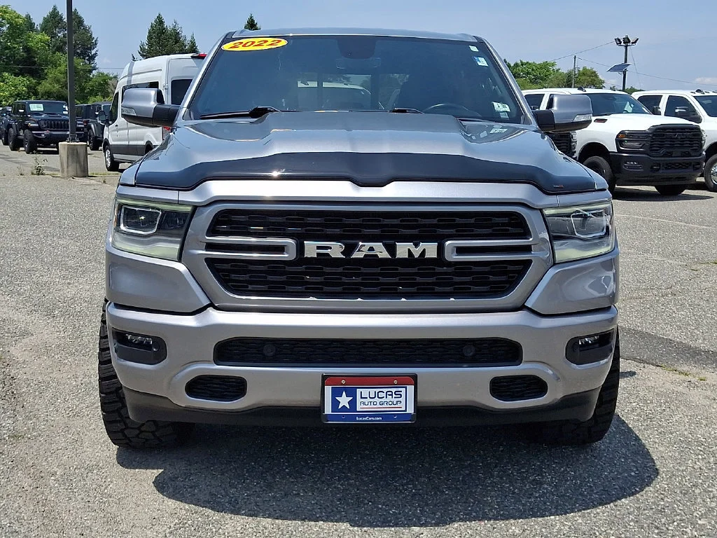 Used 2022 Billet Silver Metallic Clearcoat Ram Big Horn image 4