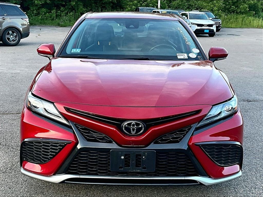 Certified Used 2023 Red Toyota XSE image 2