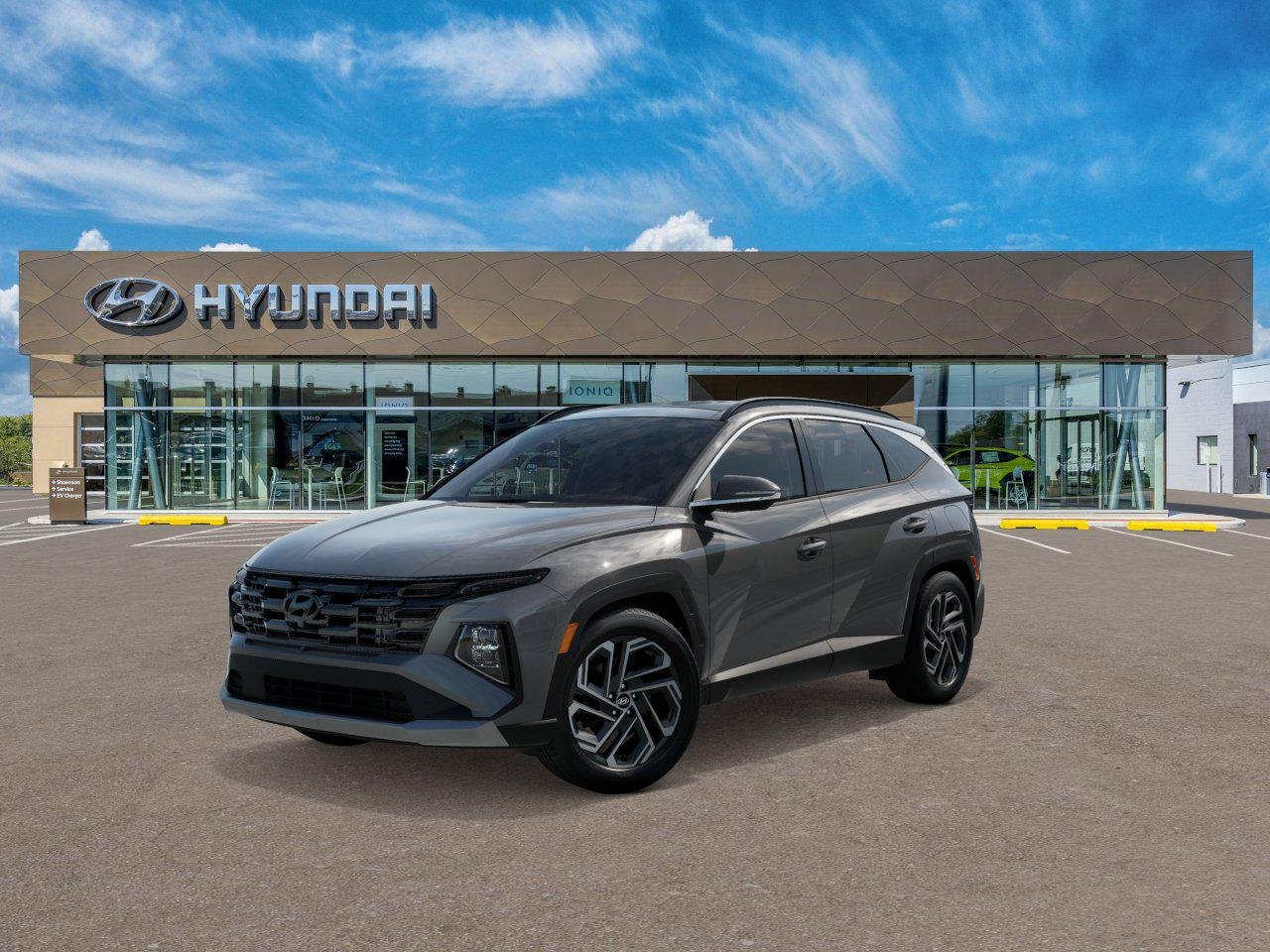 New 2026 Gray Hyundai Limited AWD image 1