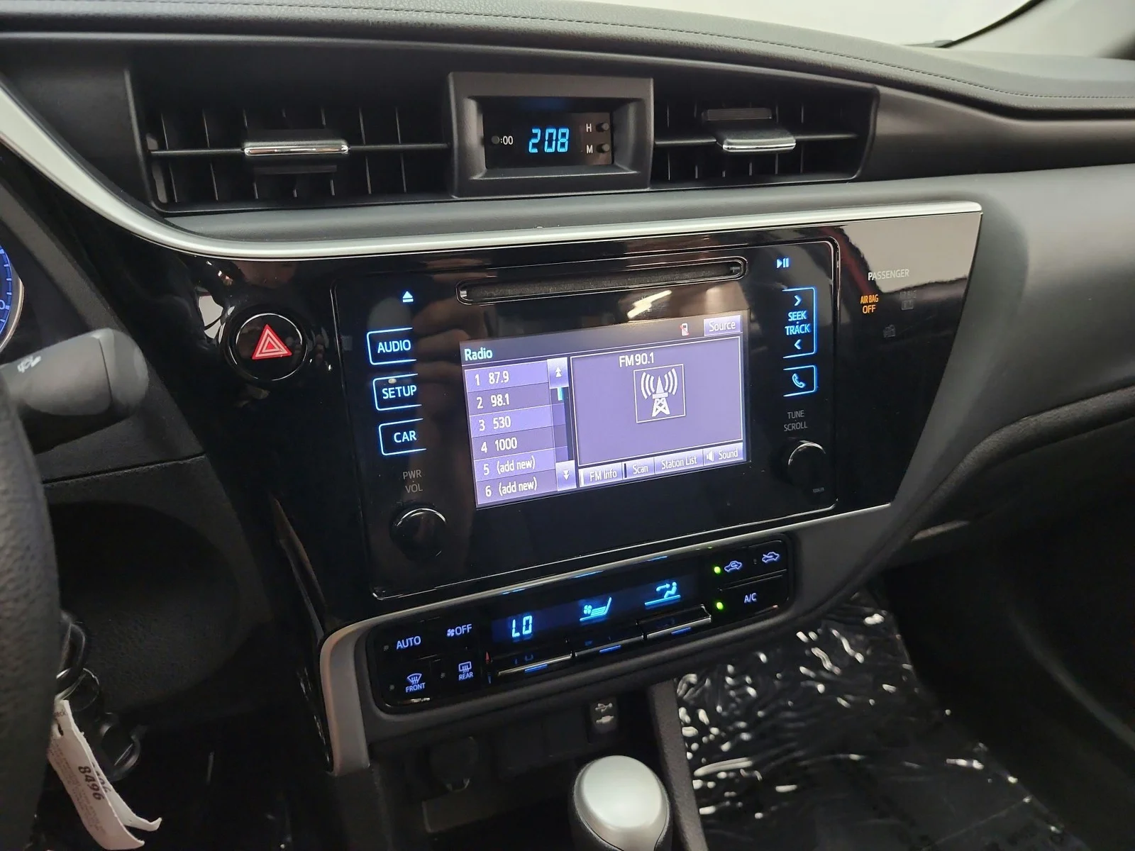 Used 2017 Barcelona Red Metallic Toyota LE image 10