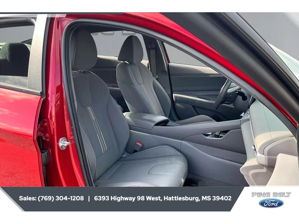Used 2023 Scarlet Red Pearl Hyundai SEL image 6