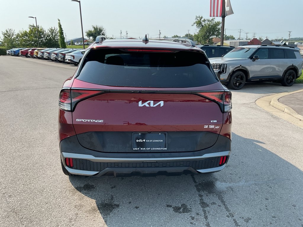 Used 2024 Dawning Red Kia X-Line image 9