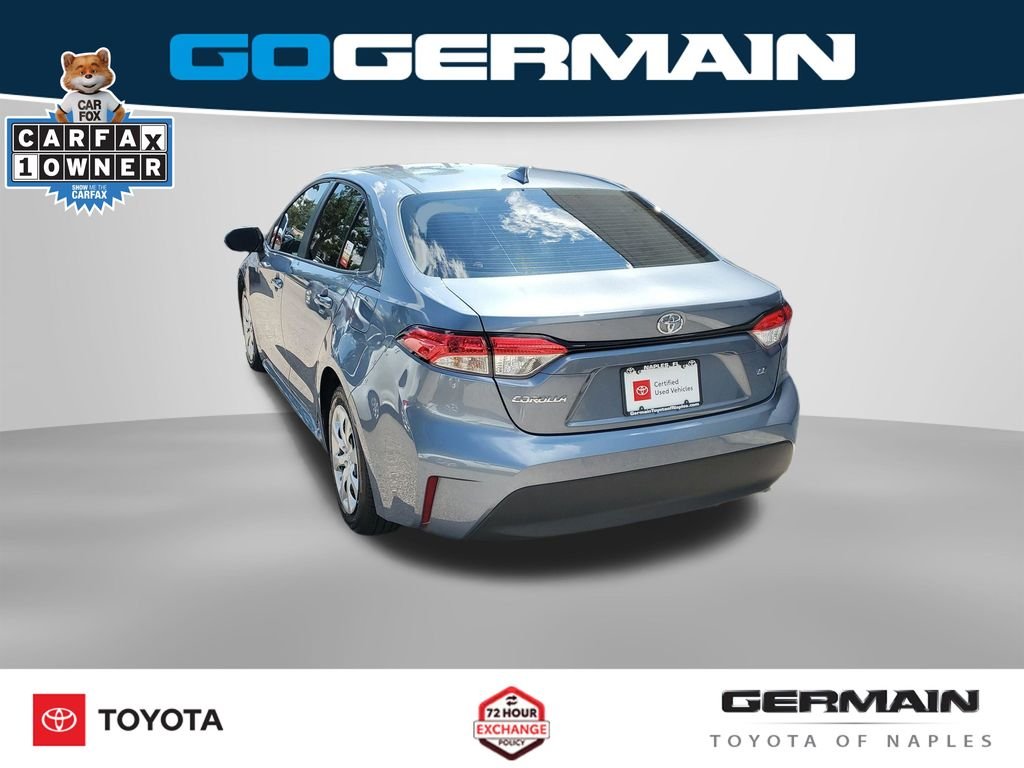 Certified Used 2026 Blue Toyota LE image 10
