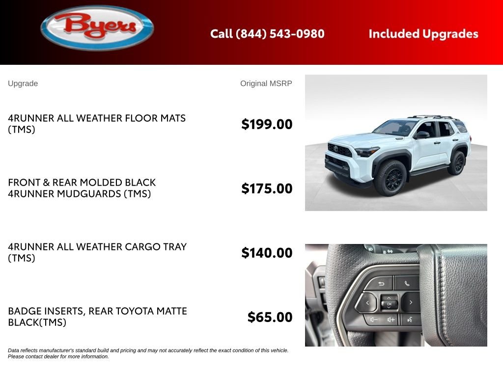 New 2026 Ice Cap Toyota 4Runner TRD Off-Road Premium image 11