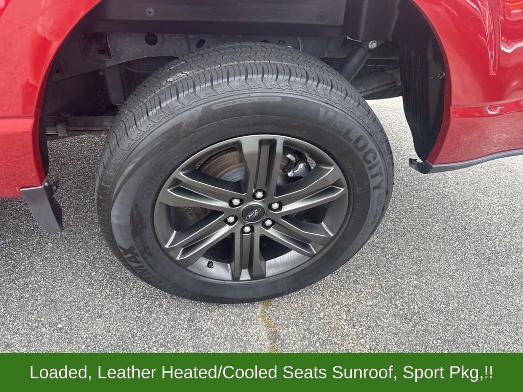 Used 2021 Red Ford Lariat image 12