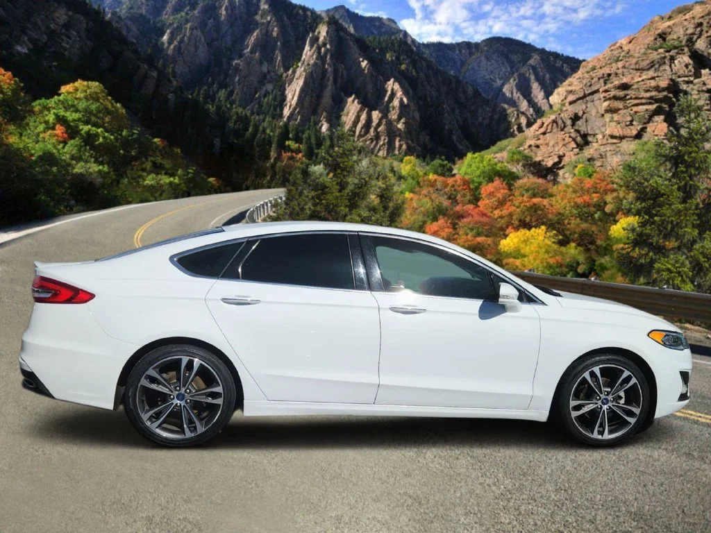 Used 2019 White Ford Titanium image 2