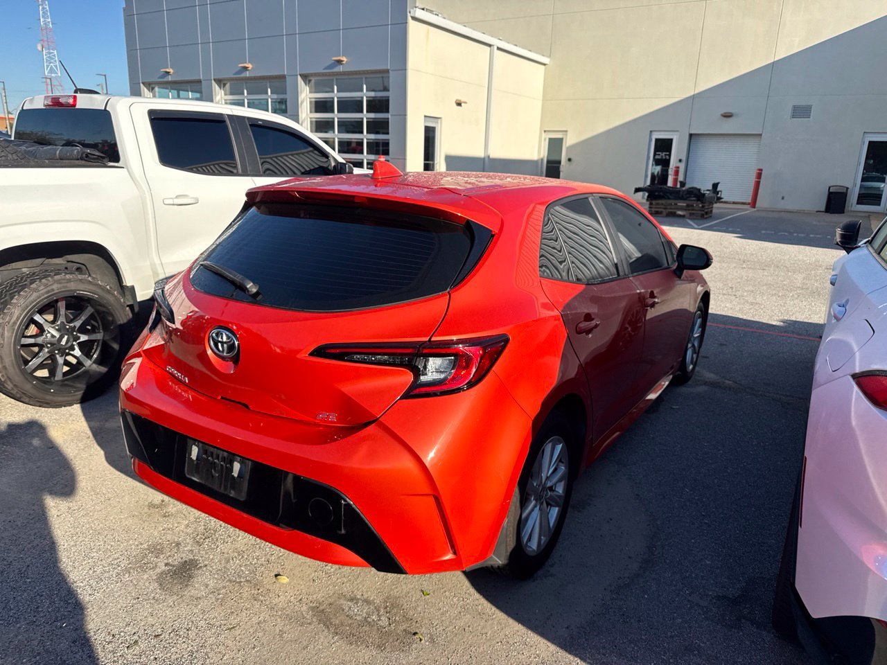 Used 2025 Red Toyota SE image 6