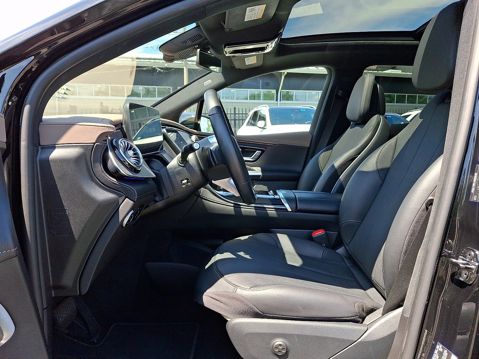 Used 2023 Obsidian Black Metallic   197 Mercedes-Benz EQE 350 image 13