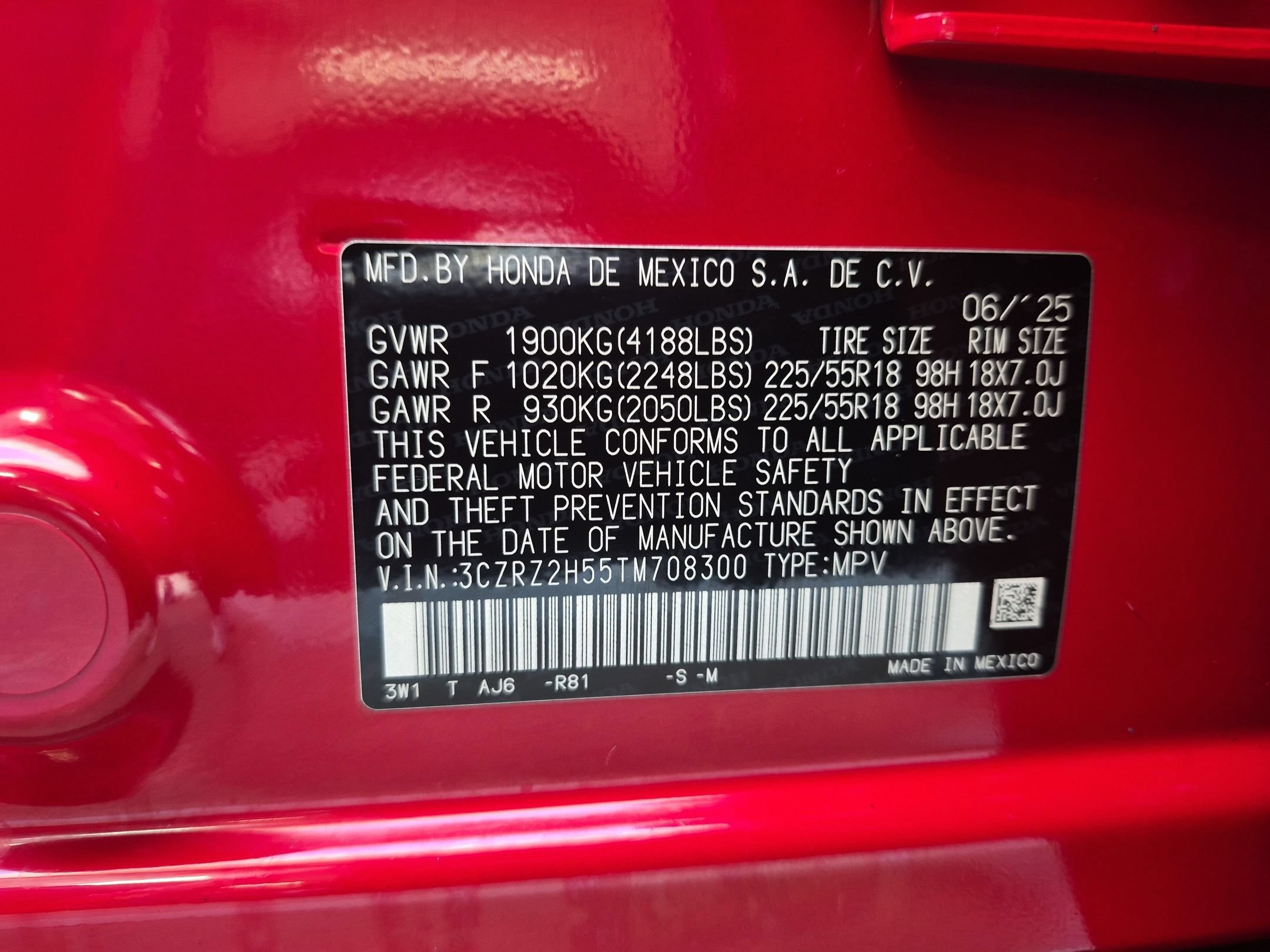 Certified Used 2026 Red Honda Sport image 33