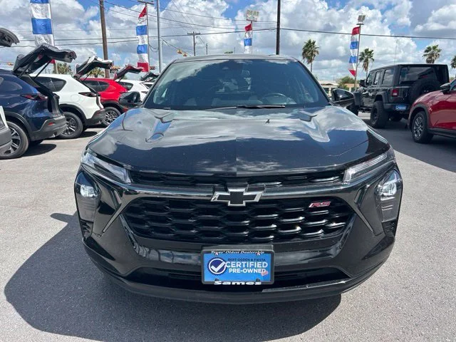 Used 2024 Chevrolet Trax RS with VIN KL77LGE28RC144901 for sale in Edinburg, TX