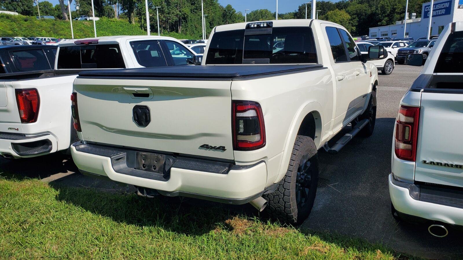 Used 2021 Pearl White Ram Laramie image 9