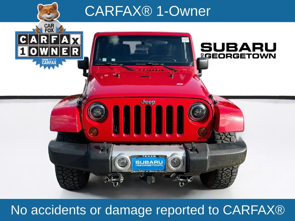 Used 2011 Red Jeep Sahara image 2