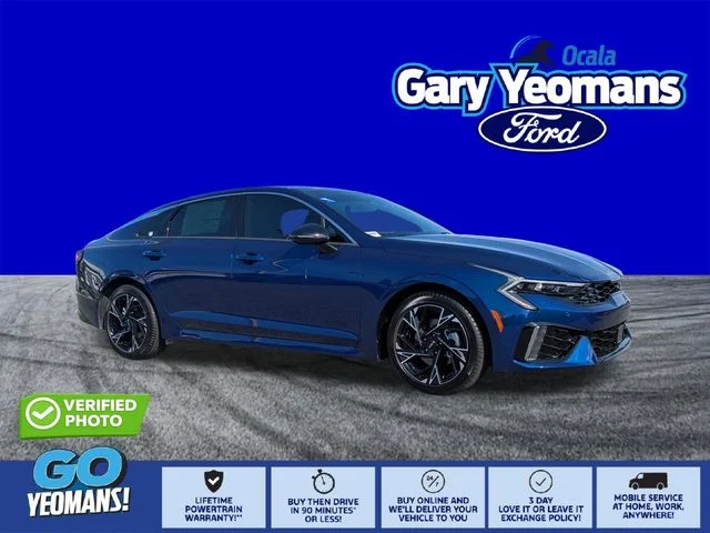 Used 2025 Blue Kia GT-Line image 1