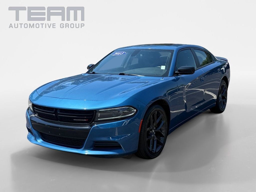 Certified Used 2023 Blue Dodge SXT image 3