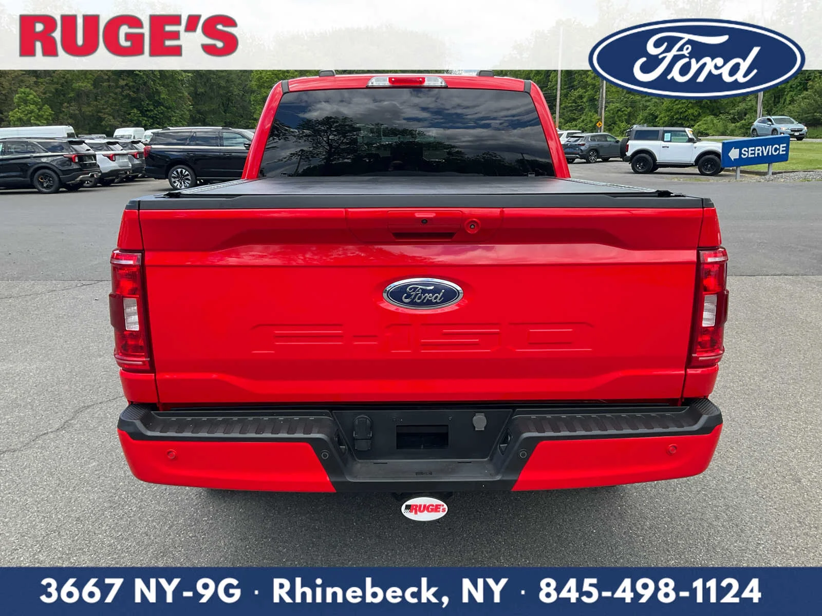 Used 2023 Race Red Ford XLT image 6
